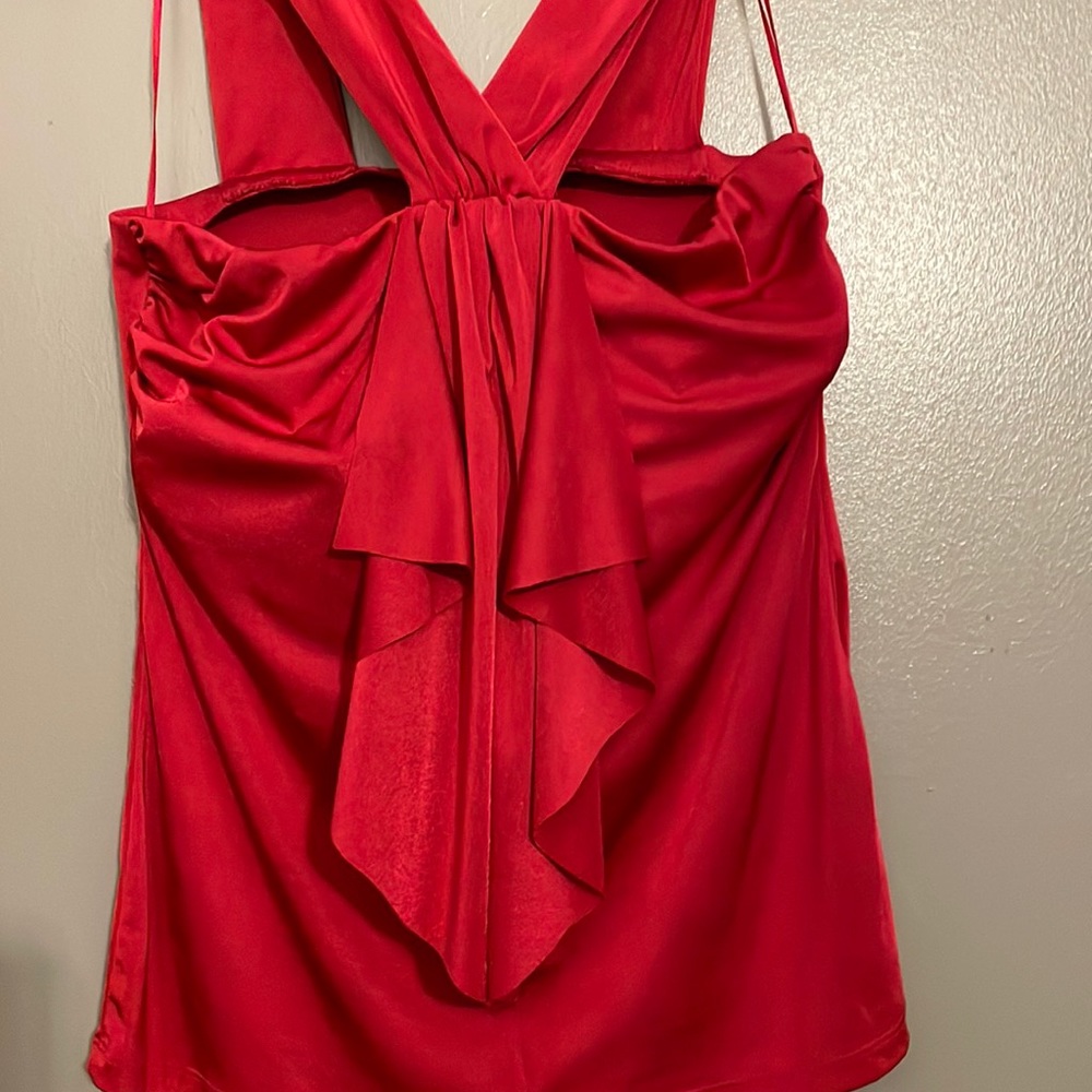 Dressy silky shirt